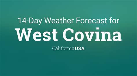 west covina forecast